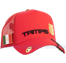 Load image into Gallery viewer, Red Monkey Tamps `22 Red RM1402 Limited Edition Unisex Trucker Hat Cap
