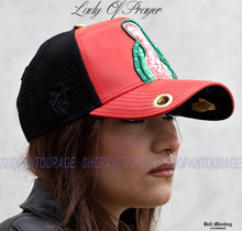 Load image into Gallery viewer, Red Monkey Lady Of Prayer RM1403 New Limited Edition Trucker Snapback Hat Cap
