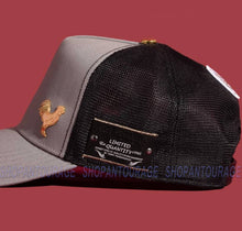 Load image into Gallery viewer, Red Monkey Rooster Grey 956 Edition RM1405 New Limited Unisex Trucker Hat Cap
