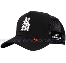 Load image into Gallery viewer, Red Monkey Waterproof Black RM1411 New Limited Edition Unisex Trucker Cap Hat
