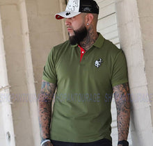 Load image into Gallery viewer, Red Monkey Classico Olive Polo RMP001 New Short Sleeve Polo T-shirt For Men
