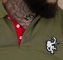 Load image into Gallery viewer, Red Monkey Classico Olive Polo RMP001 New Short Sleeve Polo T-shirt For Men
