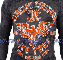 Load image into Gallery viewer, Xtreme Couture Red Zone X1320 New Long Sleeve Graphic Charcoal Thearmal for Men
