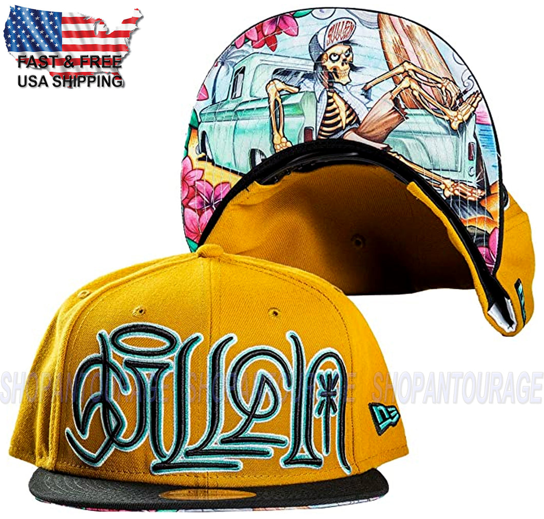 Sullen Choloha Sunset SCA4457 Limited Edition Snapback Flat Visor Hat for Men