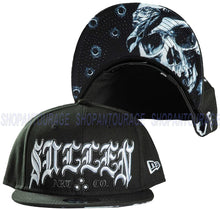 Load image into Gallery viewer, Sullen Art Collective Ivano Skull SCA4460 New Limited Snapback Men`s Flat Hat
