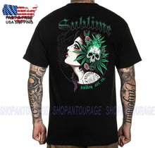 Load image into Gallery viewer, Sullen Strains SCM4054 New Short Sleeve Graphic Tattoo Skull T-shirt For Men
