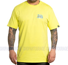 Load image into Gallery viewer, Sullen Grim Ripper Yellow SCM4154 New Short Sleeve Premium Fit Graphic Tattoo T-shirt For Men
