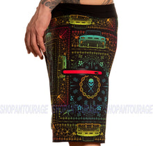 Load image into Gallery viewer, Sullen Art Collective Left Coast SCM4583 New Tattoo Graphic Board Shorts for Men
