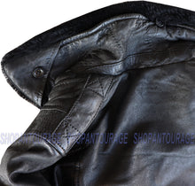 Load image into Gallery viewer, Mauritius Sallie 100% Genuine Lambskin Women`s Leather Jacket with Lamb Fur Collar
