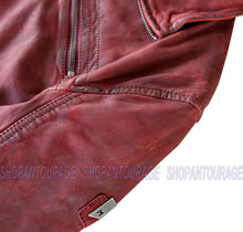 Load image into Gallery viewer, Mauritius Steeve Burgundy Red 100% New Genuine Lambskin Leather Jacket For Men
