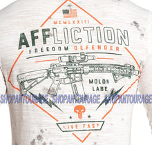 Load image into Gallery viewer, Affliction Tactical Supply A16867 Long Sleeve Graphic Fashion T-shirt for Men
