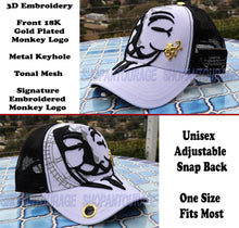 Load image into Gallery viewer, Red Monkey Anonymous RM1306 New Limited Edition Unisex Fashion Trucker Cap Hat
