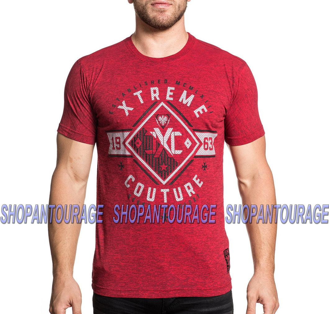 Xtreme Couture Training Society X1711 New Short Sleeve MMA T-shirt By Affliction