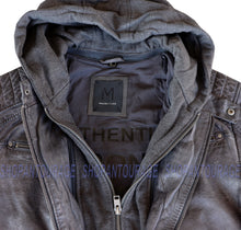 Load image into Gallery viewer, Mauritius Vinn Hooded 100% New Genuine Lambskin Fashion Leather Jacket For Men
